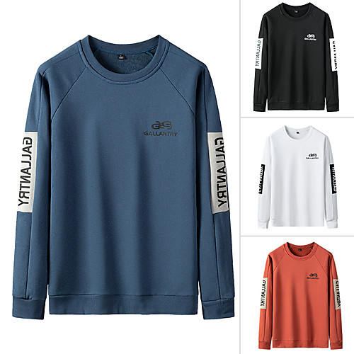 Men's Sweatshirt Pullover Color Block Crew Neck Color Block Sport Athleisure Sweatshirt Top Long Sleeve Breathable Moisture Wicking Sweat Out Comfortable Everyday Use Street Casual Daily
Men's Sweatshirt Pullover Color Block Crew Neck Color Block Sport Athleisure Sweatshirt Top Long Sleeve Breathable Moisture Wicking Sweat Out Comfortable Everyday Use Street Casual Daily