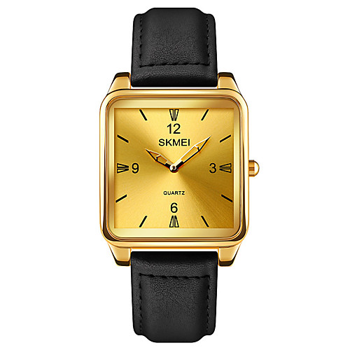 SKMEI Men's Dress Watch Analog Quartz Stylish Shock Resistant / One Year / Leather
SKMEI Men's Dress Watch Analog Quartz Stylish Shock Resistant / One Year / Leather