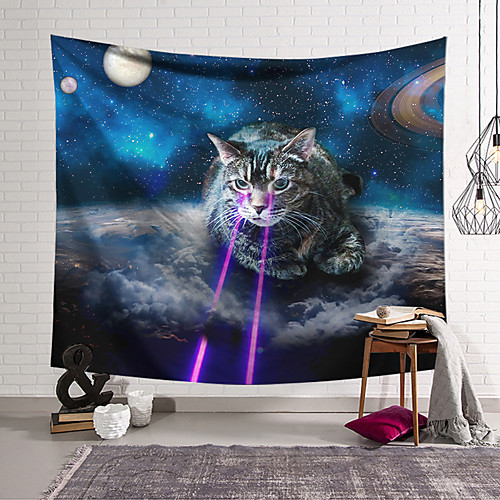 Wall Tapestry Art Decor Blanket Curtain Hanging Home Bedroom Living Room Decoration Polyester Laser on Cat Eyes
Wall Tapestry Art Decor Blanket Curtain Hanging Home Bedroom Living Room Decoration Polyester Laser on Cat Eyes