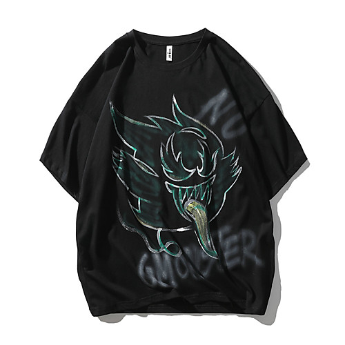 Men's T shirt Other Prints Graphic Prints Graffiti Print Short Sleeve Daily Tops 100% Cotton Casual Beach White Black Blushing Pink
Men's T shirt Other Prints Graphic Prints Graffiti Print Short Sleeve Daily Tops 100% Cotton Casual Beach White Black Blushing Pink