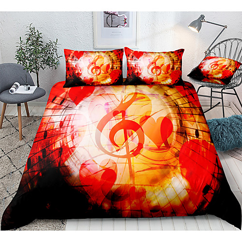 Note Print 3-Piece Duvet Cover Set Hotel Bedding Sets Comforter Cover with Soft Lightweight Microfiber, Include 1 Duvet Cover, 2 Pillowcases for Double/Queen/King(1 Pillowcase for Twin/Single)
Note Print 3-Piece Duvet Cover Set Hotel Bedding Sets Comforter Cover with Soft Lightweight Microfiber, Include 1 Duvet Cover, 2 Pillowcases for Double/Queen/King(1 Pillowcase for Twin/Single)