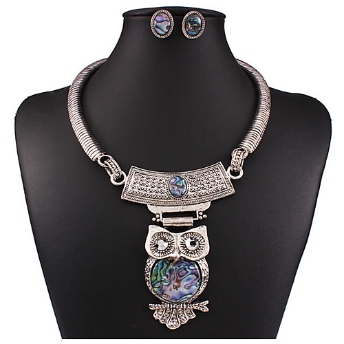 Women's Jewelry Set Retro Owl Fashion Earrings Jewelry Silver For Anniversary Street Gift Festival 1 set
Women's Jewelry Set Retro Owl Fashion Earrings Jewelry Silver For Anniversary Street Gift Festival 1 set
