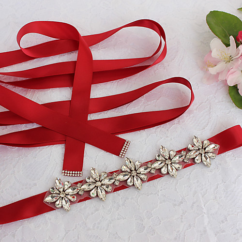 Satin / Tulle Wedding / Party / Evening Sash With Imitation Pearl / Belt / Appliques Women's Sashes
Satin / Tulle Wedding / Party / Evening Sash With Imitation Pearl / Belt / Appliques Women's Sashes