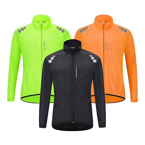 WOSAWE Men's Cycling Jacket Bike Jacket Tracksuit Windbreaker Waterproof Windproof Breathable Sports Solid Color Black / Orange / Green Clothing Apparel Loose Bike Wear Waterproof / Long Sleeve
WOSAWE Men's Cycling Jacket Bike Jacket Tracksuit Windbreaker Waterproof Windproof Breathable Sports Solid Color Black / Orange / Green Clothing Apparel Loose Bike Wear Waterproof / Long Sleeve