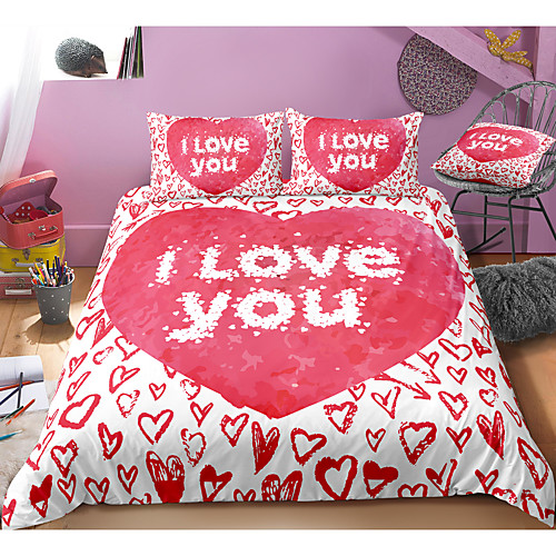 valentine's day series heart print 3-piece duvet cover set hotel bedding sets comforter cover with soft lightweight microfiber, include 1 duvet cover, 2 pillowcases for double/queen/king(1 pillowcase
valentine's day series heart print 3-piece duvet cover set hotel bedding sets comforter cover with soft lightweight microfiber, include 1 duvet cover, 2 pillowcases for double/queen/king(1 pillowcase