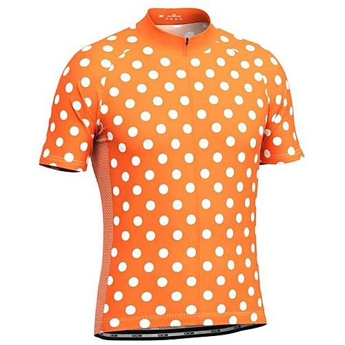 21Grams Men's Short Sleeve Cycling Jersey Red Blue Orange Polka Dot Bike Top Mountain Bike MTB Road Bike Cycling Breathable Sports Clothing Apparel / Stretchy / Athletic
21Grams Men's Short Sleeve Cycling Jersey Red Blue Orange Polka Dot Bike Top Mountain Bike MTB Road Bike Cycling Breathable Sports Clothing Apparel / Stretchy / Athletic