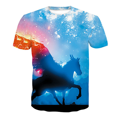 Men's T shirt 3D Print 3D Rivet Mesh Short Sleeve Casual Tops Black / Red Blue-Green Gray / White
Men's T shirt 3D Print 3D Rivet Mesh Short Sleeve Casual Tops Black / Red Blue-Green Gray / White