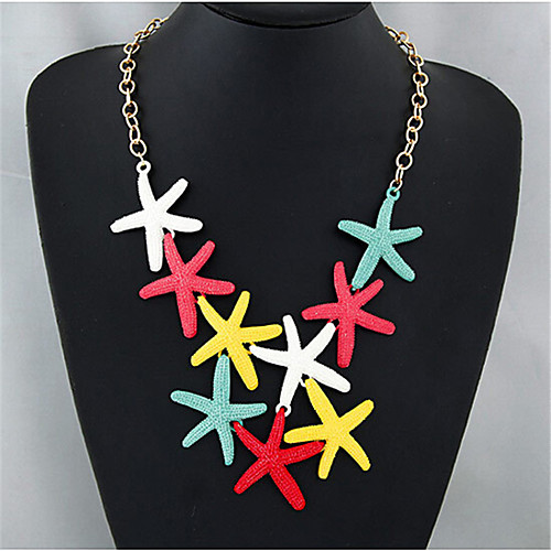 Women's Choker Necklace Retro Star Fashion Alloy Rainbow 50 cm Necklace Jewelry 1pc For Party Evening Gift Festival
Women's Choker Necklace Retro Star Fashion Alloy Rainbow 50 cm Necklace Jewelry 1pc For Party Evening Gift Festival