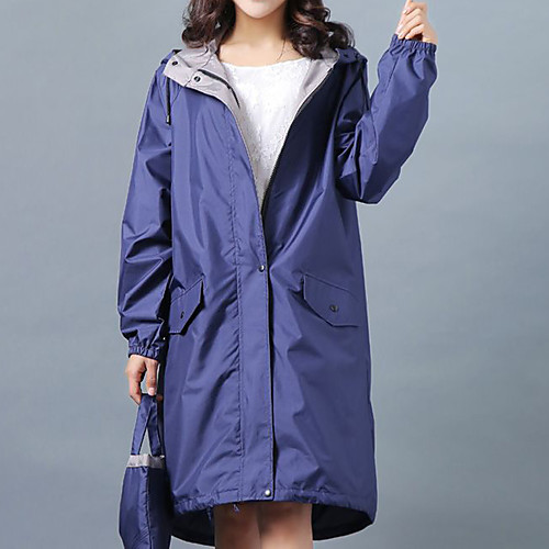 Women's Rain Poncho Waterproof Hiking Jacket Rain Jacket Outdoor Solid Color Waterproof Portable Lightweight Windproof Raincoat Poncho Top Fishing Running Camping / Hiking / Caving Army Green Grey
Women's Rain Poncho Waterproof Hiking Jacket Rain Jacket Outdoor Solid Color Waterproof Portable Lightweight Windproof Raincoat Poncho Top Fishing Running Camping / Hiking / Caving Army Green Grey