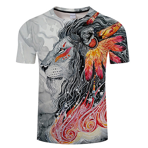Men's Short Sleeve Running T-Shirt Tee Tshirt Top Athletic Athleisure Breathable Quick Dry Soft Gym Workout Running Active Training Jogging Exercise Sportswear Lion Black Red Activewear Micro-elastic
Men's Short Sleeve Running T-Shirt Tee Tshirt Top Athletic Athleisure Breathable Quick Dry Soft Gym Workout Running Active Training Jogging Exercise Sportswear Lion Black Red Activewear Micro-elastic