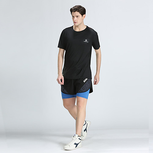Women's 2 in 1 2 Piece Activewear Set Athletic 2pcs Summer Short Sleeve Spandex Quick Dry Breathable Soft Fitness Gym Workout Running Jogging Exercise Sportswear Black short sleeve printed gray
Women's 2 in 1 2 Piece Activewear Set Athletic 2pcs Summer Short Sleeve Spandex Quick Dry Breathable Soft Fitness Gym Workout Running Jogging Exercise Sportswear Black short sleeve printed gray
