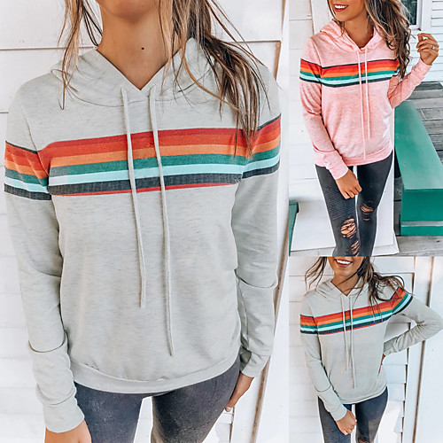 Women's Hoodie Pullover Patchwork Hoodie Sport Athleisure Hoodie Top Long Sleeve Breathable Soft Comfortable Everyday Use Casual Daily Outdoor
Women's Hoodie Pullover Patchwork Hoodie Sport Athleisure Hoodie Top Long Sleeve Breathable Soft Comfortable Everyday Use Casual Daily Outdoor