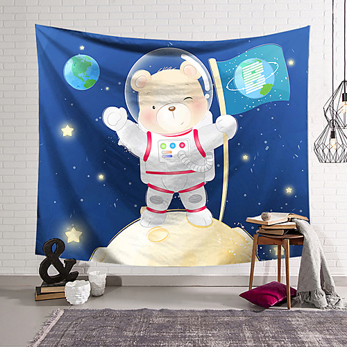 Wall Tapestry Art Decor Blanket Curtain Hanging Home Bedroom Living Room Decoration Polyester Space Bear
Wall Tapestry Art Decor Blanket Curtain Hanging Home Bedroom Living Room Decoration Polyester Space Bear