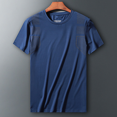 Men's T shirt Hiking Tee shirt Short Sleeve Crew Neck Tee Tshirt Top Outdoor Lightweight Breathable Quick Dry Soft Summer Elastane Polyester Solid Color Dark Grey White Black Fishing Climbing Running
Men's T shirt Hiking Tee shirt Short Sleeve Crew Neck Tee Tshirt Top Outdoor Lightweight Breathable Quick Dry Soft Summer Elastane Polyester Solid Color Dark Grey White Black Fishing Climbing Running