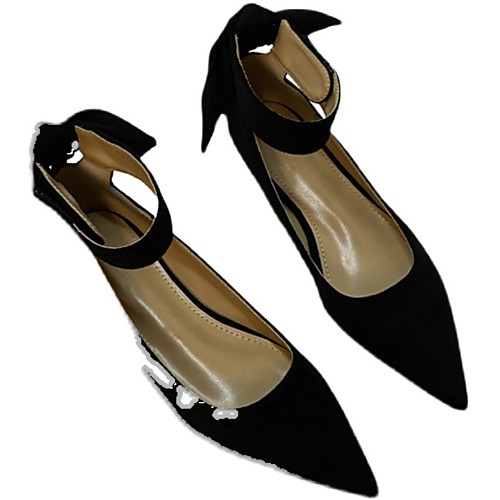 Women's Flats Flat Heel Pointed Toe Casual Daily Walking Shoes PU Solid Colored Black Red
Women's Flats Flat Heel Pointed Toe Casual Daily Walking Shoes PU Solid Colored Black Red