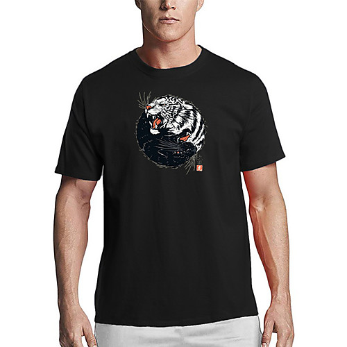 Men's T shirt 3D Print 3D Animal 3D Print Short Sleeve Daily Tops Casual Fashion White Black Red
Men's T shirt 3D Print 3D Animal 3D Print Short Sleeve Daily Tops Casual Fashion White Black Red