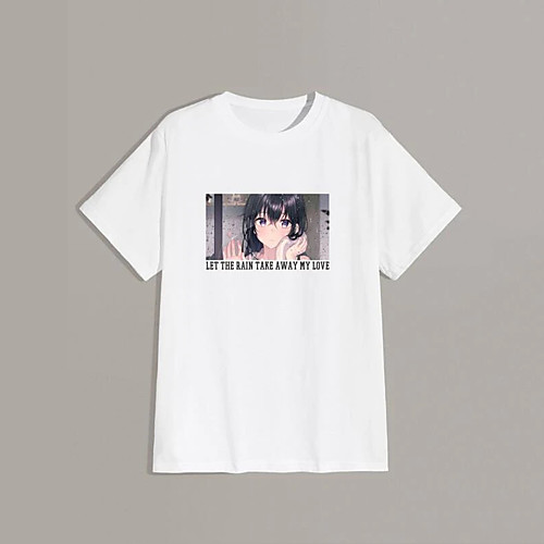 Men's Unisex T shirt Hot Stamping Portrait Plus Size Print Short Sleeve Casual Tops 100% Cotton Casual Fashion White Black
Men's Unisex T shirt Hot Stamping Portrait Plus Size Print Short Sleeve Casual Tops 100% Cotton Casual Fashion White Black