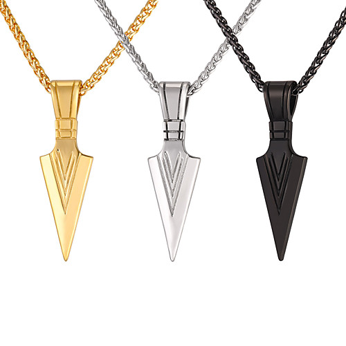 Men's Pendant Necklace Thick Chain Fashion Stainless Steel Black Gold Silver 55 cm Necklace Jewelry For Daily
Men's Pendant Necklace Thick Chain Fashion Stainless Steel Black Gold Silver 55 cm Necklace Jewelry For Daily