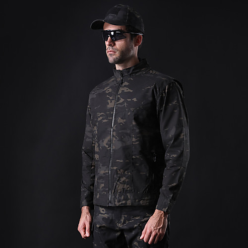 Men's Hunting Jacket Outdoor Waterproof Windproof Wearproof Fall Spring Summer Solid Colored Camo Cotton Polyester Python Black Black Yellow
Men's Hunting Jacket Outdoor Waterproof Windproof Wearproof Fall Spring Summer Solid Colored Camo Cotton Polyester Python Black Black Yellow
