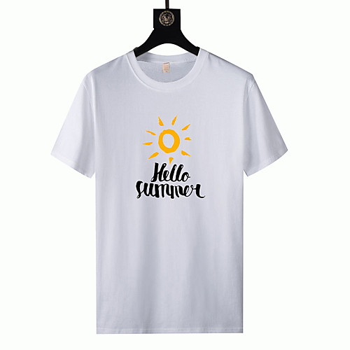 Men's Unisex T shirt Other Prints Graphic Plus Size Short Sleeve Casual Tops 100% Cotton Basic White Black Blue
Men's Unisex T shirt Other Prints Graphic Plus Size Short Sleeve Casual Tops 100% Cotton Basic White Black Blue
