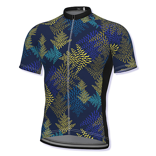 21Grams Men's Short Sleeve Cycling Jersey Spandex Dark Blue Bike Top Mountain Bike MTB Road Bike Cycling Breathable Quick Dry Sports Clothing Apparel / Athleisure
21Grams Men's Short Sleeve Cycling Jersey Spandex Dark Blue Bike Top Mountain Bike MTB Road Bike Cycling Breathable Quick Dry Sports Clothing Apparel / Athleisure