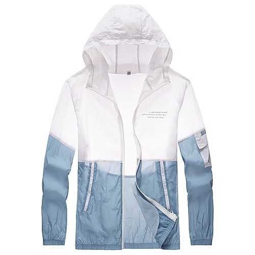 Men's Hiking Skin Jacket Hiking Windbreaker Outerwear Jacket Top Outdoor Packable Lightweight UV Sun Protection Breathable Summer Pink Black Sky Blue Running / Quick Dry
Men's Hiking Skin Jacket Hiking Windbreaker Outerwear Jacket Top Outdoor Packable Lightweight UV Sun Protection Breathable Summer Pink Black Sky Blue Running / Quick Dry