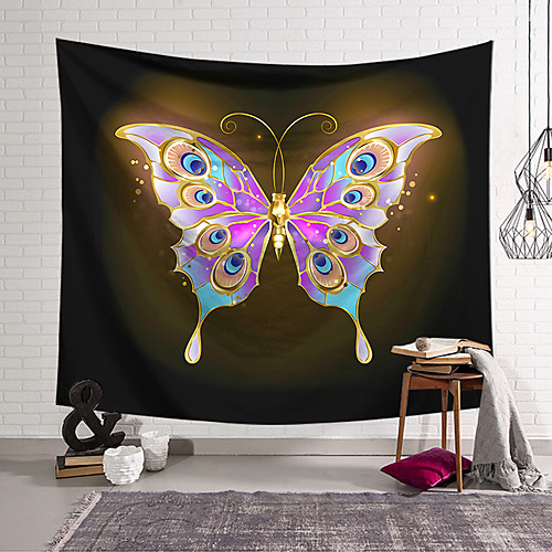 Wall Tapestry Art Decor Blanket Curtain Hanging Home Bedroom Living Room Decoration Polyester Purple Gold Butterfly
Wall Tapestry Art Decor Blanket Curtain Hanging Home Bedroom Living Room Decoration Polyester Purple Gold Butterfly