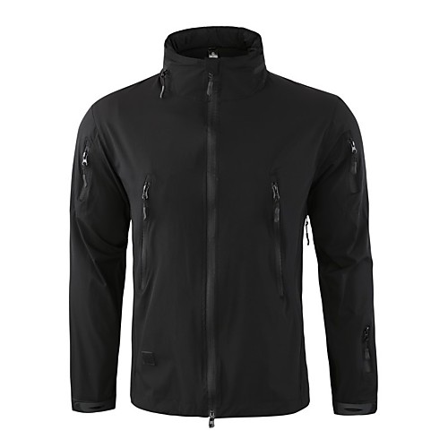 Men's Hunting Jacket Outdoor Waterproof Windproof Breathable Detachable Cap Summer Solid Colored Nylon Black Grey Khaki
Men's Hunting Jacket Outdoor Waterproof Windproof Breathable Detachable Cap Summer Solid Colored Nylon Black Grey Khaki