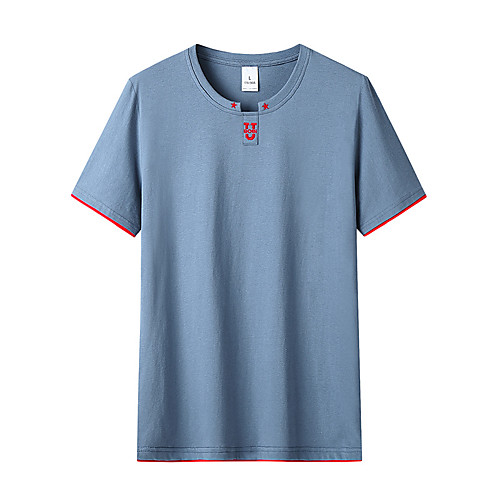 Men's T shirt Hiking Tee shirt Short Sleeve Tee Tshirt Top Outdoor Lightweight Breathable Quick Dry Sweat wicking Autumn / Fall Spring Cotton Light Blue White Black Camping / Hiking Hunting Fishing
Men's T shirt Hiking Tee shirt Short Sleeve Tee Tshirt Top Outdoor Lightweight Breathable Quick Dry Sweat wicking Autumn / Fall Spring Cotton Light Blue White Black Camping / Hiking Hunting Fishing
