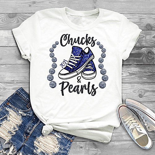 Women's Plus Size Print Graphic Letter T shirt Large Size Round Neck Short Sleeve Tops Big Size
Women's Plus Size Print Graphic Letter T shirt Large Size Round Neck Short Sleeve Tops Big Size