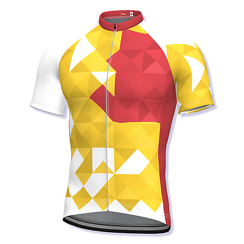 21Grams Men's Short Sleeve Cycling Jersey Yellow Bike Top Mountain Bike MTB Road Bike Cycling Breathable Quick Dry Sports Clothing Apparel / Athleisure
21Grams Men's Short Sleeve Cycling Jersey Yellow Bike Top Mountain Bike MTB Road Bike Cycling Breathable Quick Dry Sports Clothing Apparel / Athleisure