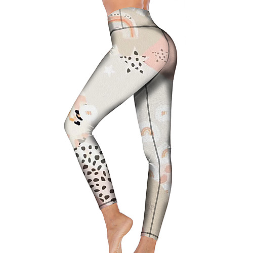 21Grams Women's High Waist Yoga Pants Cropped Leggings Tummy Control Butt Lift Breathable Light gray Fitness Gym Workout Running Winter Sports Activewear High Elasticity
21Grams Women's High Waist Yoga Pants Cropped Leggings Tummy Control Butt Lift Breathable Light gray Fitness Gym Workout Running Winter Sports Activewear High Elasticity
