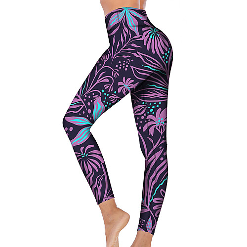 21Grams Women's High Waist Yoga Pants Cropped Leggings Tummy Control Butt Lift Breathable Purple Fitness Gym Workout Running Winter Sports Activewear High Elasticity
21Grams Women's High Waist Yoga Pants Cropped Leggings Tummy Control Butt Lift Breathable Purple Fitness Gym Workout Running Winter Sports Activewear High Elasticity