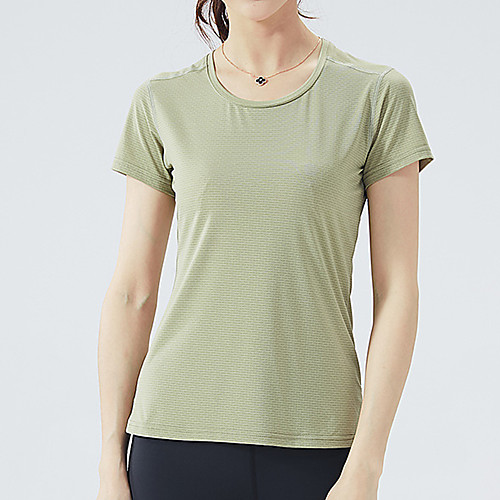Women's T shirt Hiking Tee shirt Short Sleeve Crew Neck Tee Tshirt Top Outdoor Lightweight Breathable Quick Dry Soft Summer Chinlon Elastane Solid Color Blue Pink Green Fishing Climbing Running
Women's T shirt Hiking Tee shirt Short Sleeve Crew Neck Tee Tshirt Top Outdoor Lightweight Breathable Quick Dry Soft Summer Chinlon Elastane Solid Color Blue Pink Green Fishing Climbing Running