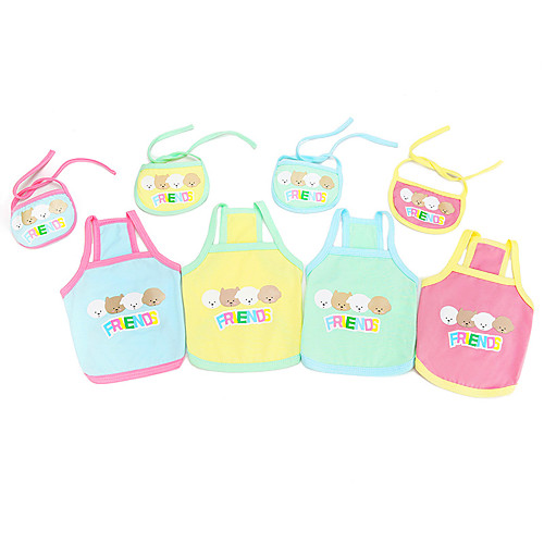 Dog Cat Shirt / T-Shirt Vest Print Basic Adorable Cute Dailywear Casual / Daily Dog Clothes Puppy Clothes Dog Outfits Breathable Yellow Blue Pink Costume for Girl and Boy Dog Cotton S M L XL XXL
Dog Cat Shirt / T-Shirt Vest Print Basic Adorable Cute Dailywear Casual / Daily Dog Clothes Puppy Clothes Dog Outfits Breathable Yellow Blue Pink Costume for Girl and Boy Dog Cotton S M L XL XXL