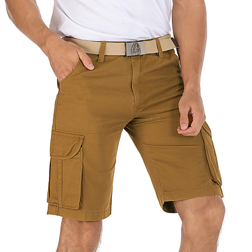 Men's Hiking Shorts Hiking Cargo Shorts Solid Color Summer Outdoor Multi-Pockets Breathable Wear Resistance Scratch Resistant Cotton Shorts Black Yellow Khaki Green Brown Hunting Fishing Climbing 30
Men's Hiking Shorts Hiking Cargo Shorts Solid Color Summer Outdoor Multi-Pockets Breathable Wear Resistance Scratch Resistant Cotton Shorts Black Yellow Khaki Green Brown Hunting Fishing Climbing 30