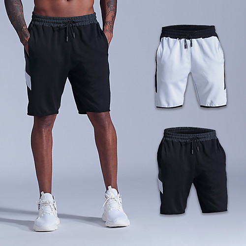 Men's Running Shorts Athletic Shorts Bottoms Side Pockets Drawstring Spandex Fitness Gym Workout Running Jogging Training Breathable Quick Dry Moisture Wicking Sport White Black / Micro-elastic
Men's Running Shorts Athletic Shorts Bottoms Side Pockets Drawstring Spandex Fitness Gym Workout Running Jogging Training Breathable Quick Dry Moisture Wicking Sport White Black / Micro-elastic