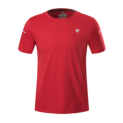 Men's T shirt Hiking Tee shirt Short Sleeve Crew Neck Tee Tshirt Top Outdoor Lightweight Breathable Quick Dry Soft Summer Polyester Solid Color White Black Red Fishing Climbing Running
Men's T shirt Hiking Tee shirt Short Sleeve Crew Neck Tee Tshirt Top Outdoor Lightweight Breathable Quick Dry Soft Summer Polyester Solid Color White Black Red Fishing Climbing Running
