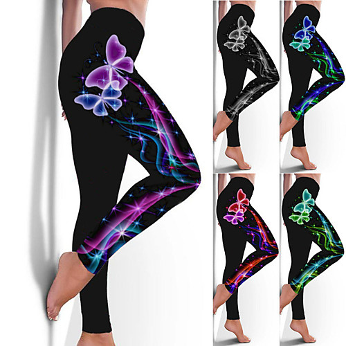 Women's High Waist Yoga Pants Leggings Bottoms Tummy Control Butt Lift Breathable White Purple Red Yoga Fitness Gym Workout Winter Sports Activewear Stretchy / Athletic / Athleisure
Women's High Waist Yoga Pants Leggings Bottoms Tummy Control Butt Lift Breathable White Purple Red Yoga Fitness Gym Workout Winter Sports Activewear Stretchy / Athletic / Athleisure