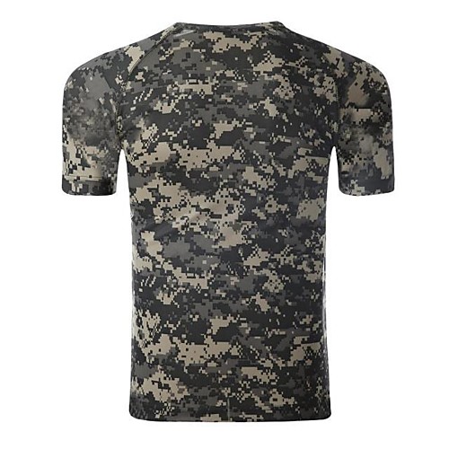 Men's Hunting T-shirt Short Sleeve Outdoor Summer Breathability Wearable Soft Camo / Camouflage Polyester Black Yellow Army Green Camouflage Grey
Men's Hunting T-shirt Short Sleeve Outdoor Summer Breathability Wearable Soft Camo / Camouflage Polyester Black Yellow Army Green Camouflage Grey