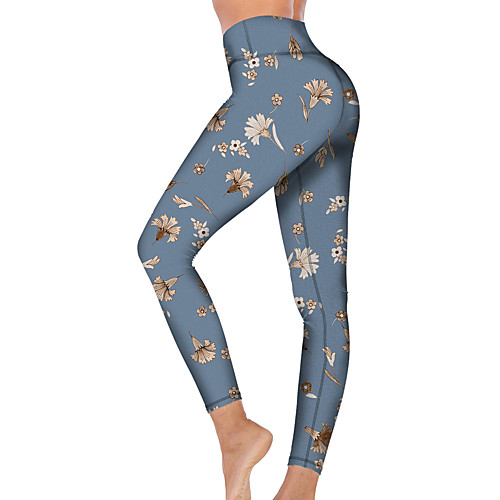 21Grams Women's High Waist Yoga Pants Cropped Leggings Tummy Control Butt Lift Breathable Blue Fitness Gym Workout Running Winter Sports Activewear High Elasticity
21Grams Women's High Waist Yoga Pants Cropped Leggings Tummy Control Butt Lift Breathable Blue Fitness Gym Workout Running Winter Sports Activewear High Elasticity