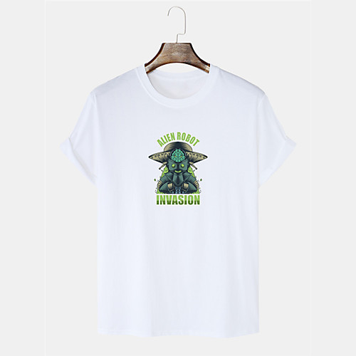 Men's Unisex T shirt Hot Stamping Cartoon Graphic Prints Letter Plus Size Short Sleeve Casual Tops 100% Cotton Fashion White Black Blue
Men's Unisex T shirt Hot Stamping Cartoon Graphic Prints Letter Plus Size Short Sleeve Casual Tops 100% Cotton Fashion White Black Blue