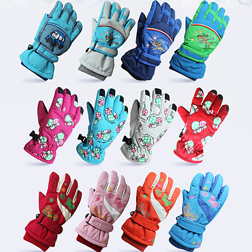 Ski Gloves Boys' Girls' Kid's Snowsports Full Finger Gloves Winter Warm Canvas Ski / Snowboard
Ski Gloves Boys' Girls' Kid's Snowsports Full Finger Gloves Winter Warm Canvas Ski / Snowboard