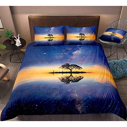 Rural Landscape 3-Piece Duvet Cover Set Hotel Bedding Sets Comforter Cover with Soft Lightweight Microfiber, Include 1 Duvet Cover, 2 Pillowcases for Double/Queen/King(1 Pillowcase for Twin/Single)
Rural Landscape 3-Piece Duvet Cover Set Hotel Bedding Sets Comforter Cover with Soft Lightweight Microfiber, Include 1 Duvet Cover, 2 Pillowcases for Double/Queen/King(1 Pillowcase for Twin/Single)