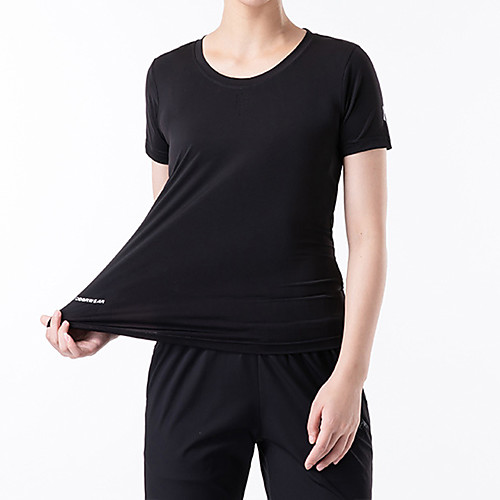 Women's T shirt Hiking Tee shirt Short Sleeve Crew Neck Tee Tshirt Top Outdoor Lightweight Breathable Quick Dry Soft Spring Summer Chinlon Elastane Solid Color White Black Light Purple Fishing
Women's T shirt Hiking Tee shirt Short Sleeve Crew Neck Tee Tshirt Top Outdoor Lightweight Breathable Quick Dry Soft Spring Summer Chinlon Elastane Solid Color White Black Light Purple Fishing