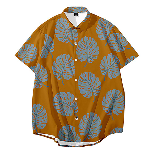 Men's Shirt 3D Print Plants Tie Dye Button-Down 3D Print Short Sleeve Daily Tops Casual Fashion Hawaiian Blue Wine Orange
Men's Shirt 3D Print Plants Tie Dye Button-Down 3D Print Short Sleeve Daily Tops Casual Fashion Hawaiian Blue Wine Orange