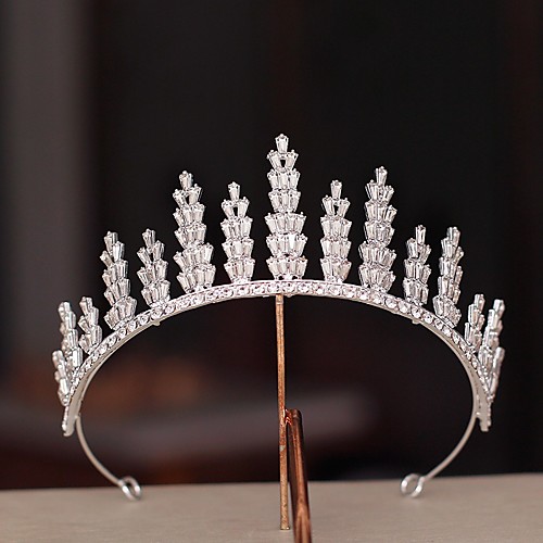 Bridal Princess Alloy Tiaras with Rhinestone 1 Piece Wedding / Party / Evening Headpiece
Bridal Princess Alloy Tiaras with Rhinestone 1 Piece Wedding / Party / Evening Headpiece