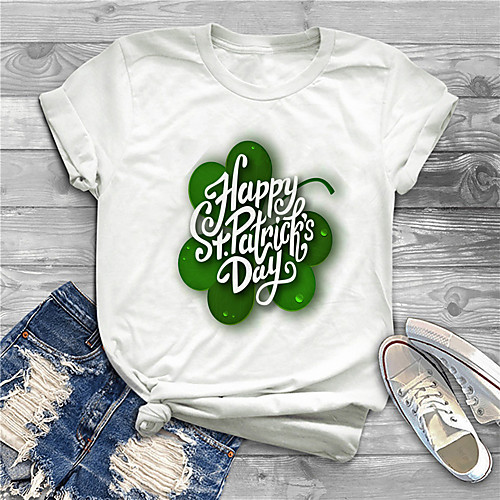 Women's Plus Size Print Graphic Leaf Letter T shirt Large Size Round Neck Short Sleeve Tops Big Size
Women's Plus Size Print Graphic Leaf Letter T shirt Large Size Round Neck Short Sleeve Tops Big Size