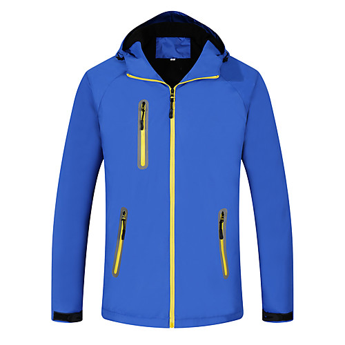 Women's Men's Hiking Jacket Hiking Windbreaker Winter Outdoor Solid Color Waterproof Lightweight Windproof Breathable Jacket Top Nylon Full Length Visible Zipper Fishing Climbing Running Black Yellow
Women's Men's Hiking Jacket Hiking Windbreaker Winter Outdoor Solid Color Waterproof Lightweight Windproof Breathable Jacket Top Nylon Full Length Visible Zipper Fishing Climbing Running Black Yellow