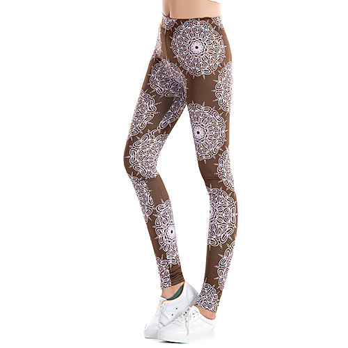 Women's High Waist Yoga Pants Leggings Bottoms Tummy Control Butt Lift Breathable Dark Coffee Yoga Fitness Gym Workout Winter Sports Activewear Stretchy Slim / Athletic / Athleisure
Women's High Waist Yoga Pants Leggings Bottoms Tummy Control Butt Lift Breathable Dark Coffee Yoga Fitness Gym Workout Winter Sports Activewear Stretchy Slim / Athletic / Athleisure